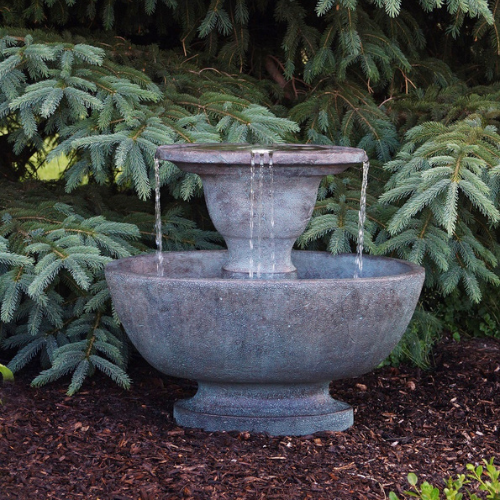 Outdoor water fountain