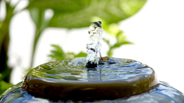 Garden fountain