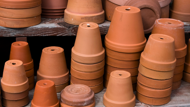 Clay pottery