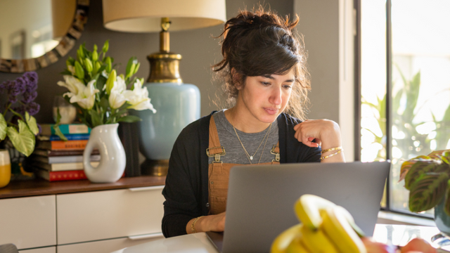 Woman on laptop